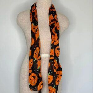 Halloween Pumpkin Novelty Scarf